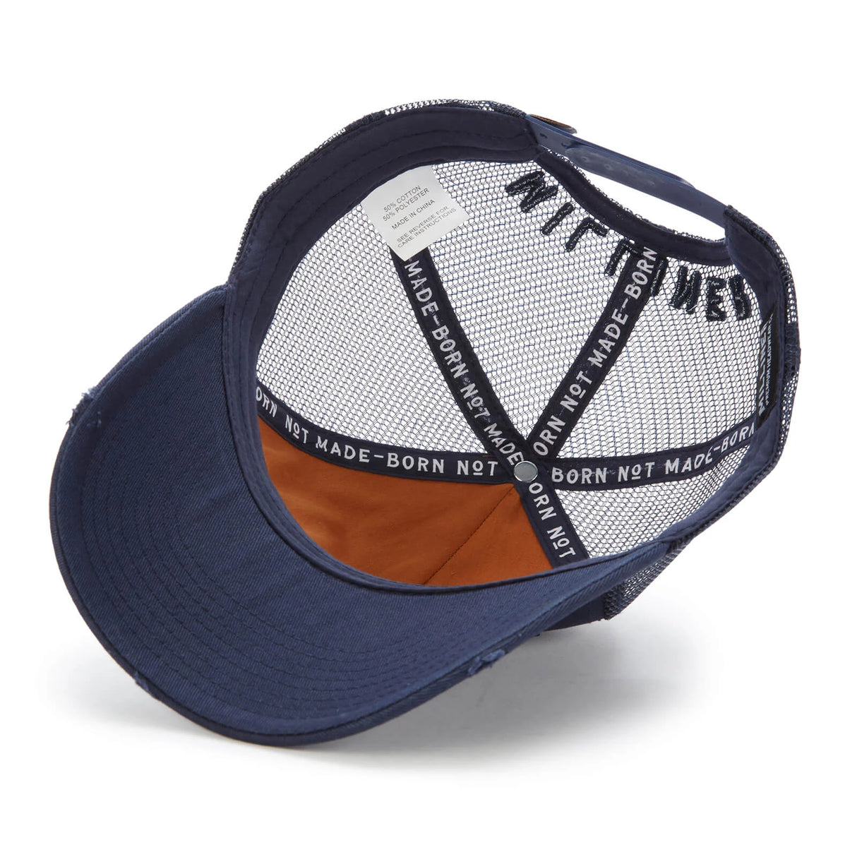 Milliner Born Not Made Trucker Cap - Navy