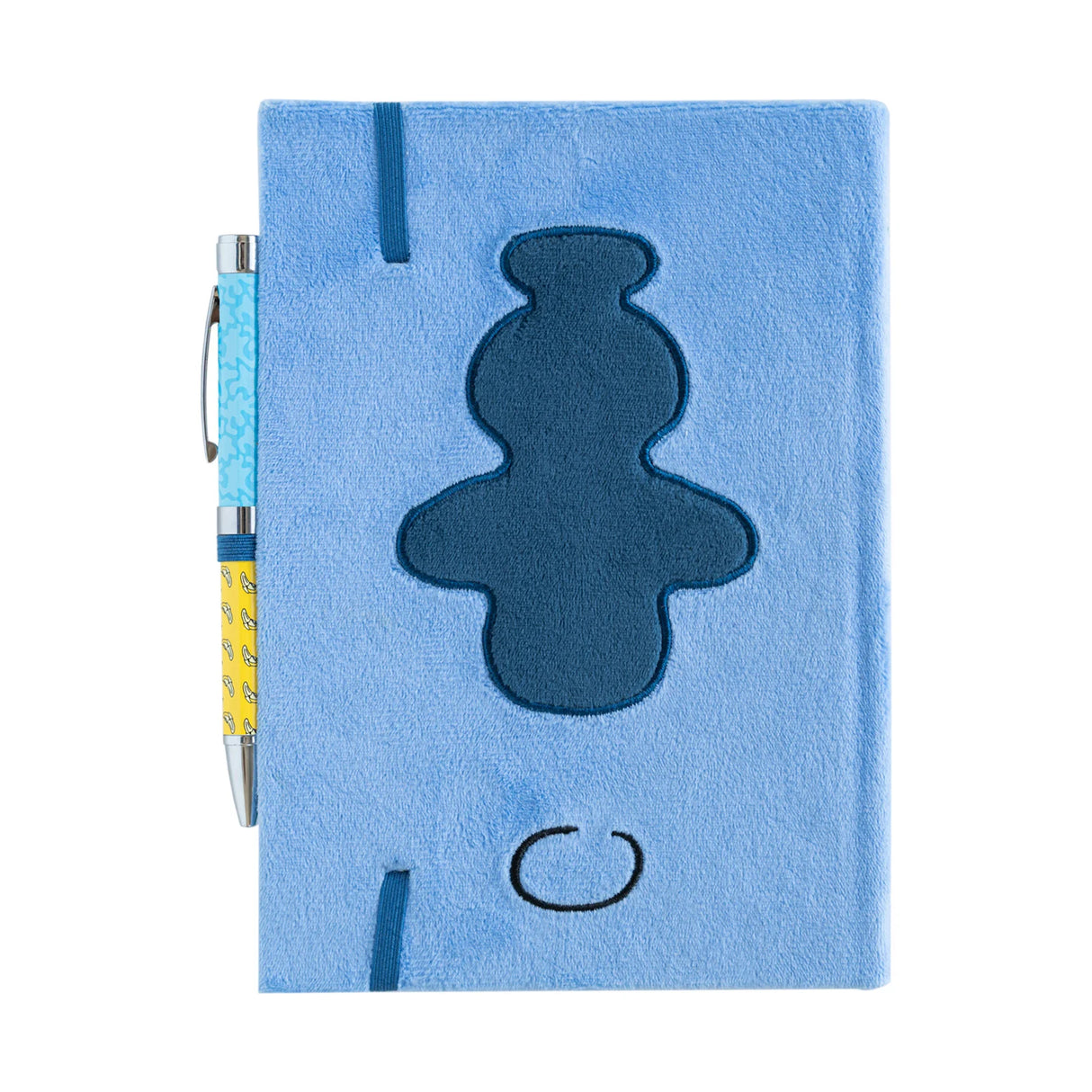 Disney Stitch Tropical A5 Premium Plush Cover Notebook With Projector Pen