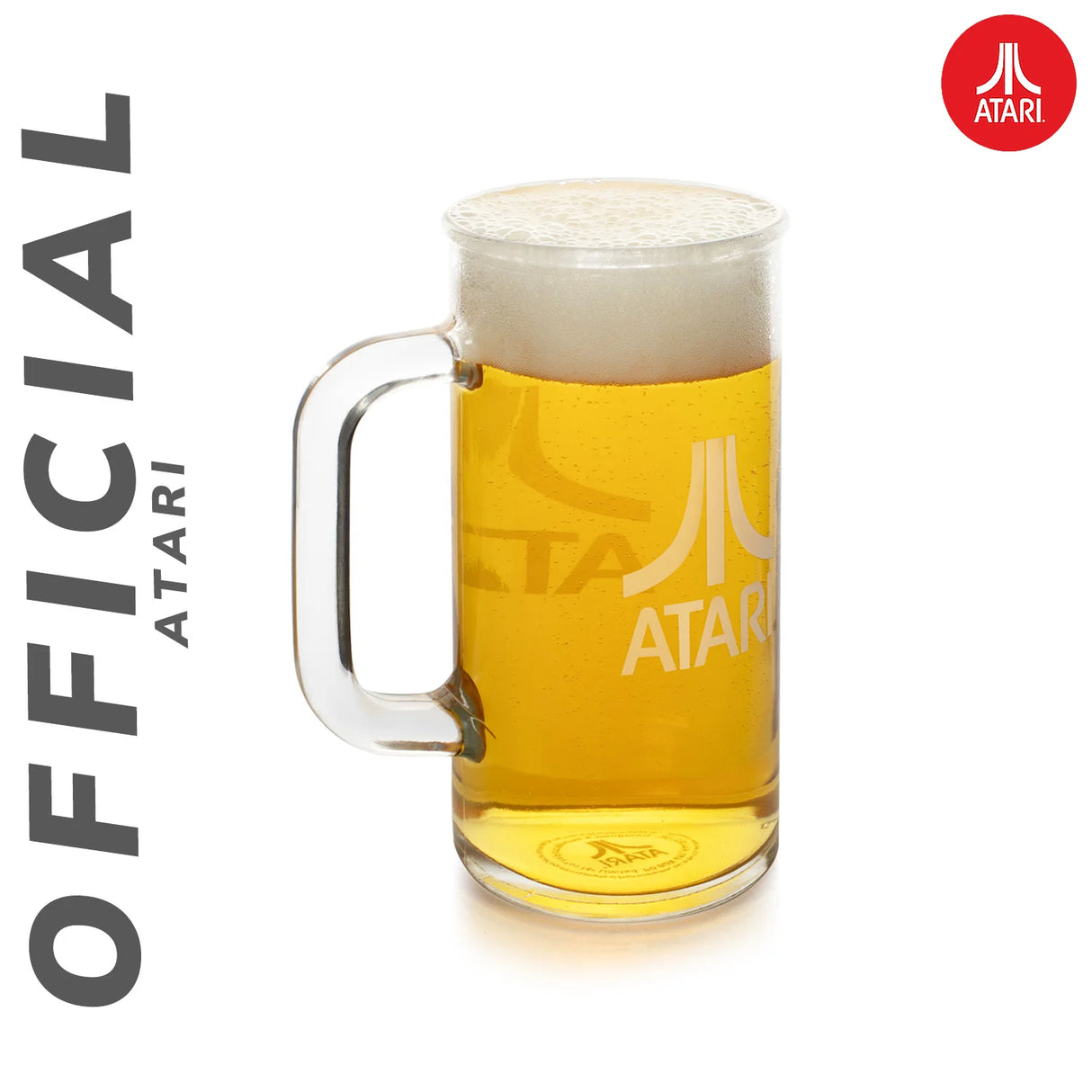 NEW Official Atari Beer Glass - 1 Pint 600ml