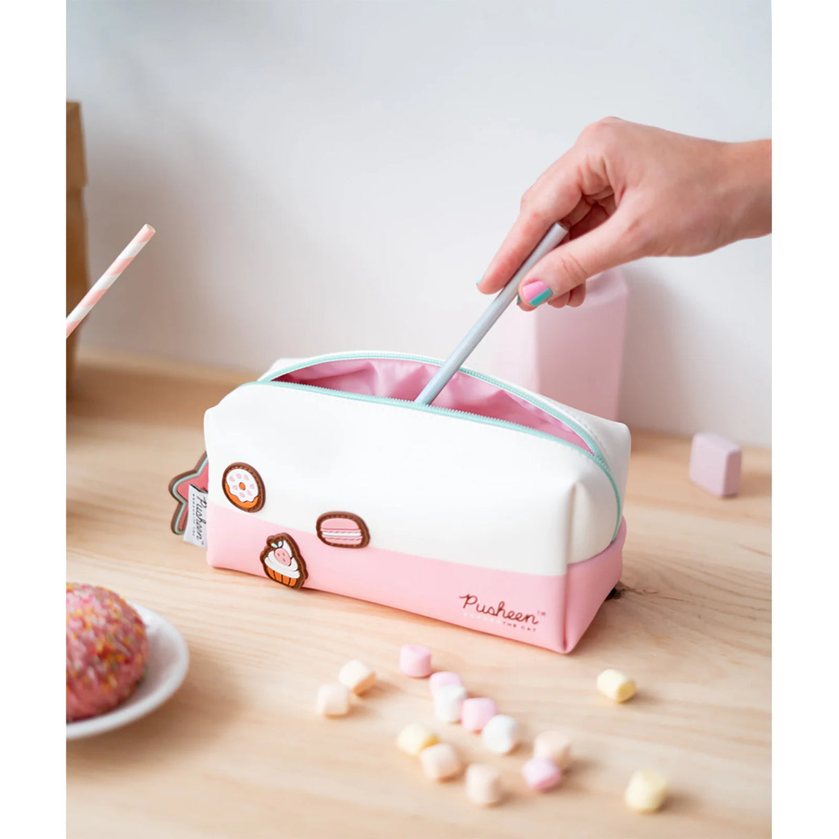 Pusheen Rose Collection Make-Up Toiletry Bag