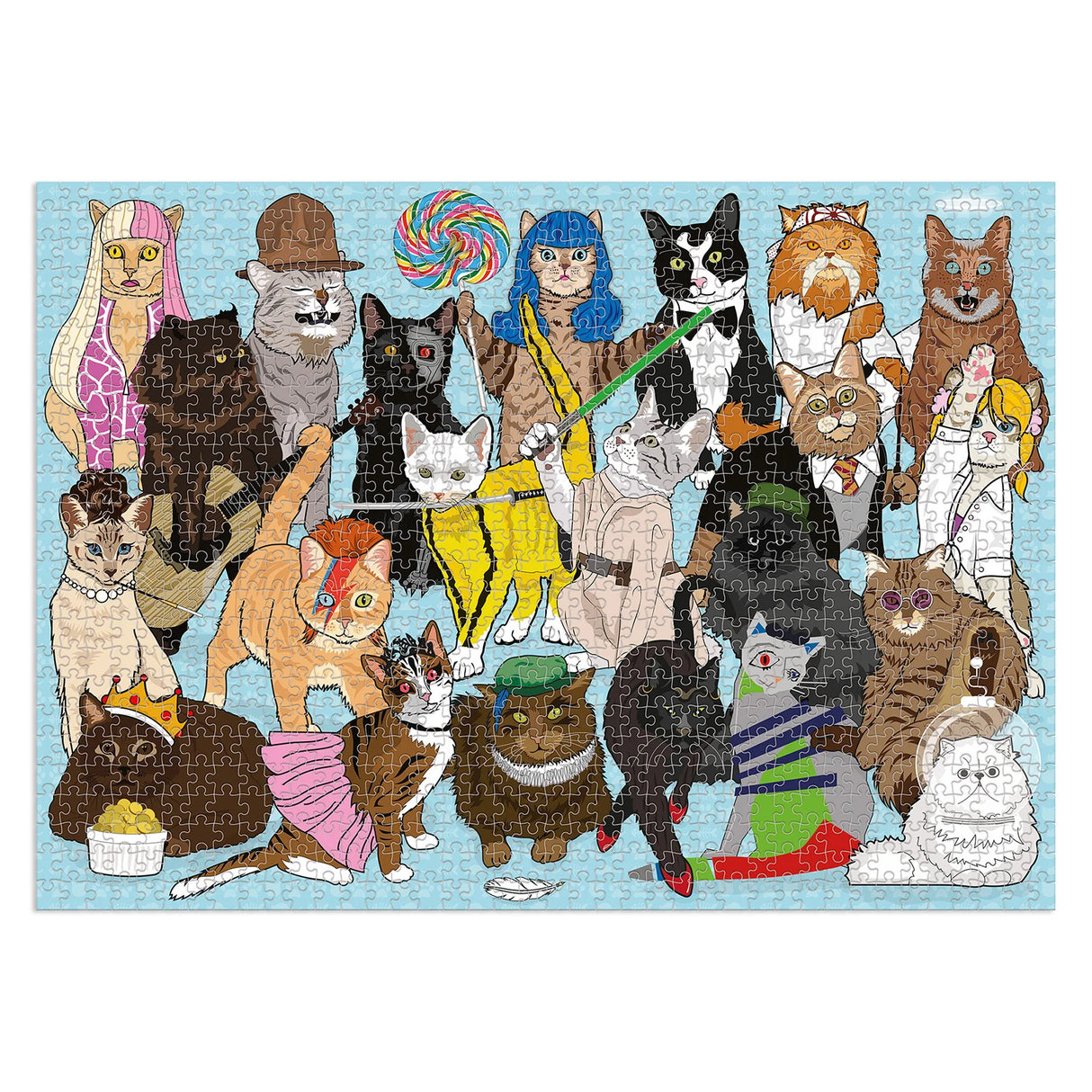 Celebri Cats Jigsaw Puzzle