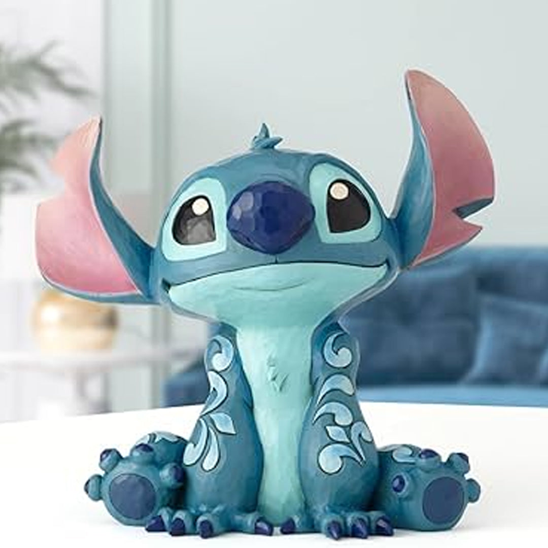 Disney Traditions Big Trouble Stitch Statement Figurine
