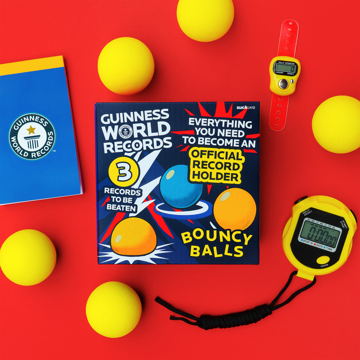 Bouncy Balls Record Breaker Kit Game