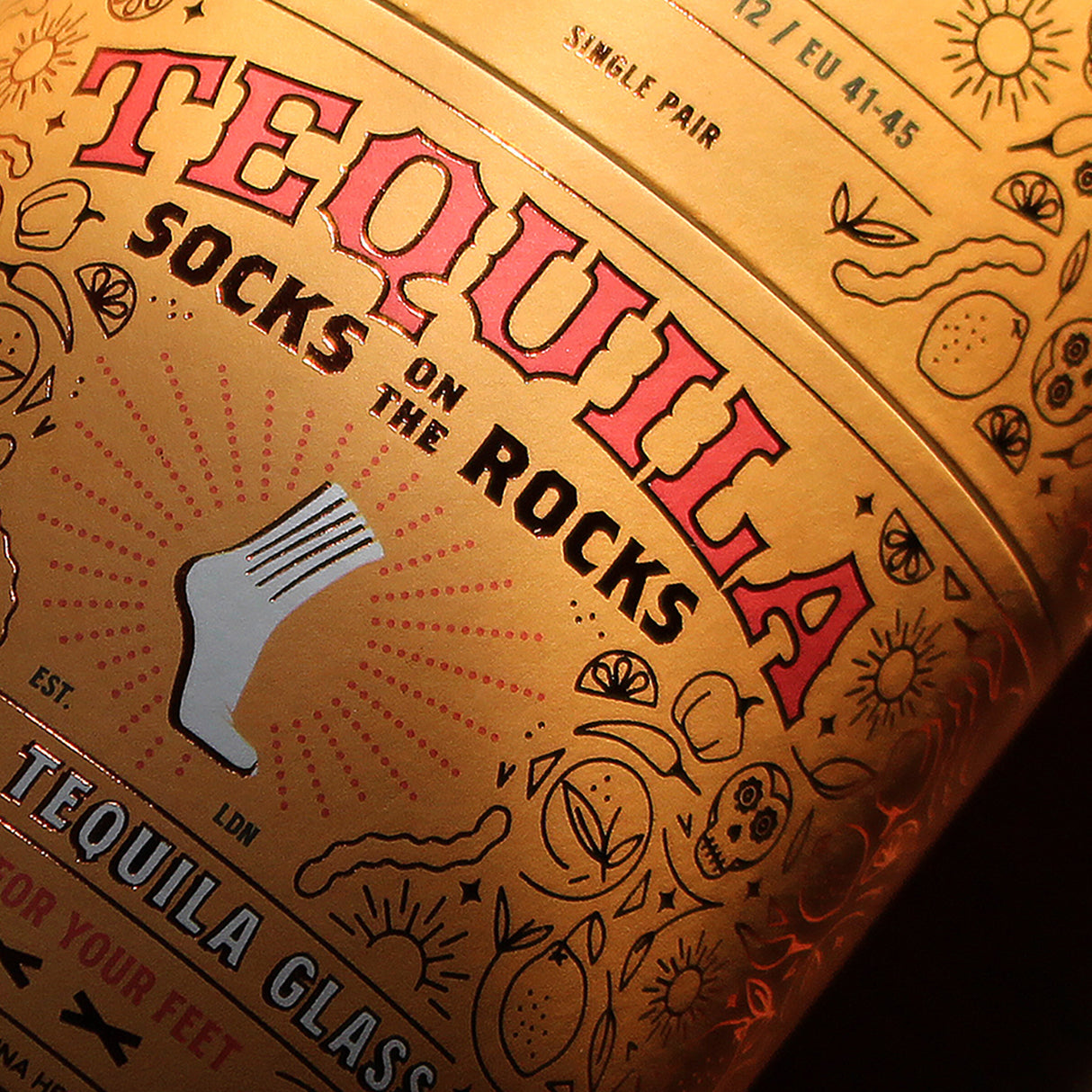 Tequila Socks on the Rocks