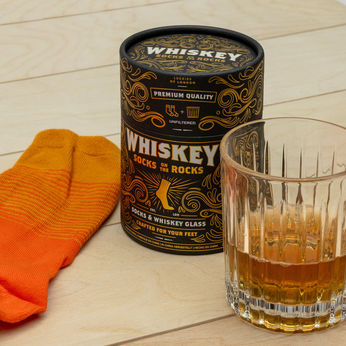 Whiskey Socks on the Rocks