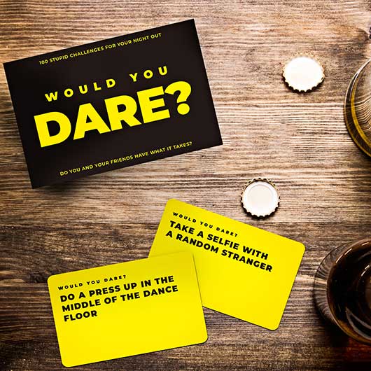 Would You Dare Card Game