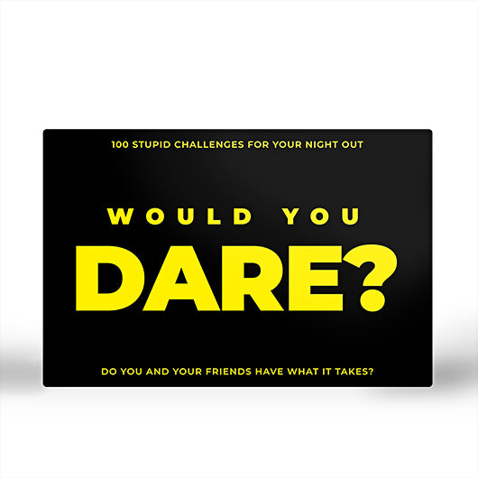 Would You Dare Card Game