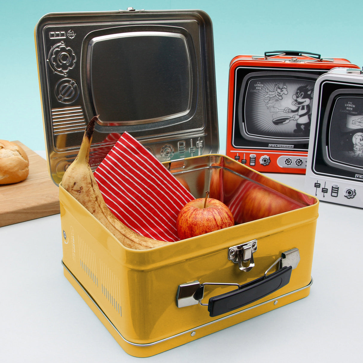 Moon Landing (Yellow) Tv Lunch Box