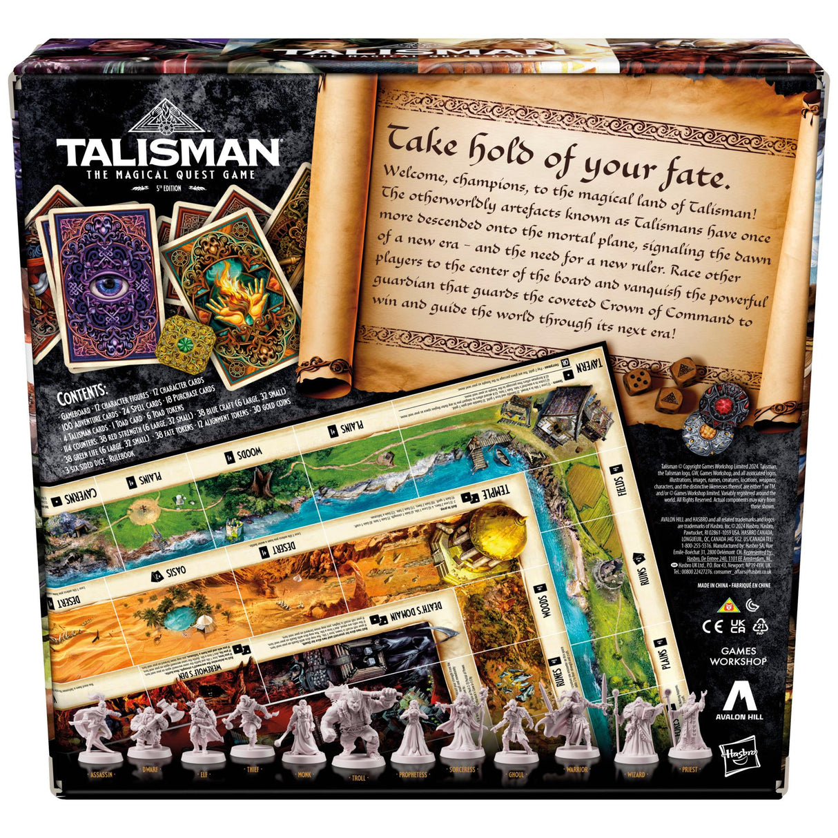 Talisman The Magical Quest Board Game 5th Edition