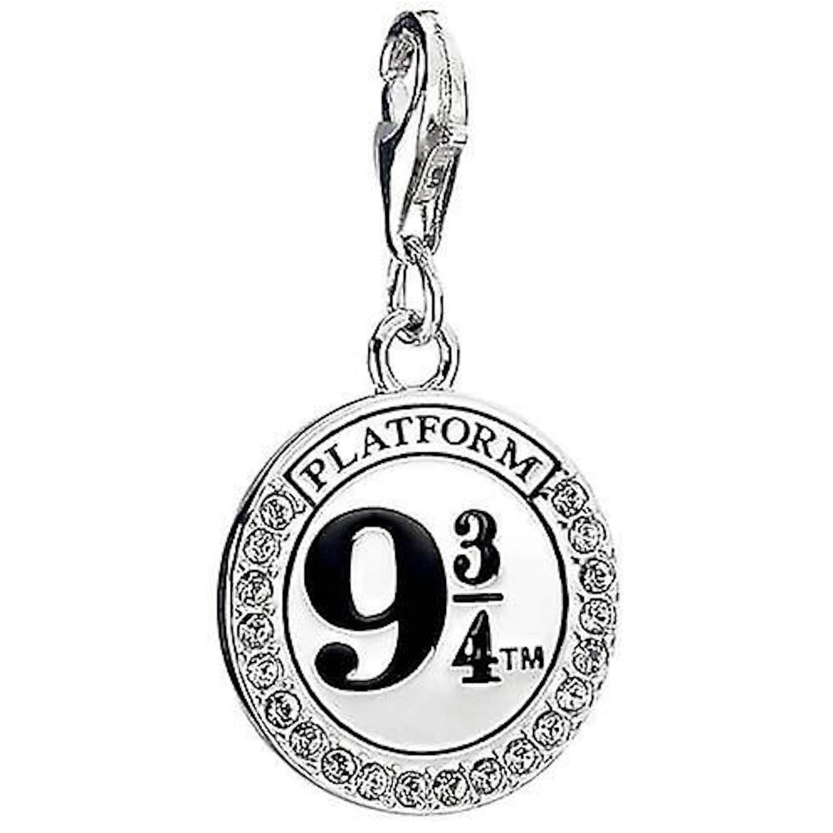 Harry Potter Sterling Silver Platform 9 34 Necklace Embellished with Swarovski Crystals