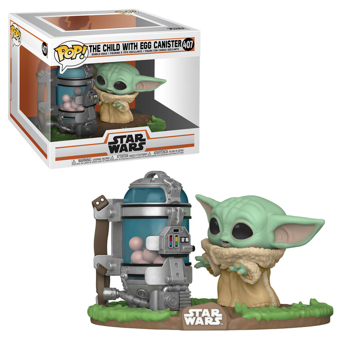 POP Deluxe: The Mandalorian- Child w/ Canister
