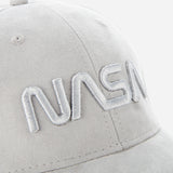 NASA 3D Embroidered Suede Cap - Grey