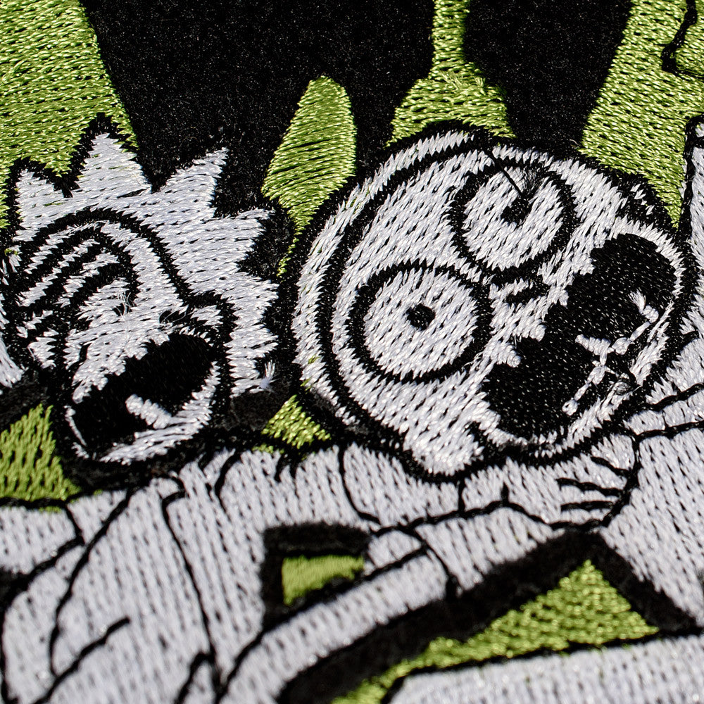 Rick and Morty Pickle Rick Hoodless Mens Bathrobe