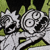 Rick and Morty Pickle Rick Hoodless Mens Bathrobe