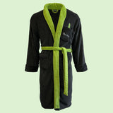 Rick and Morty Pickle Rick Hoodless Mens Bathrobe