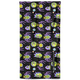 Rick and Morty Brain Head And Spiders Beach Towel