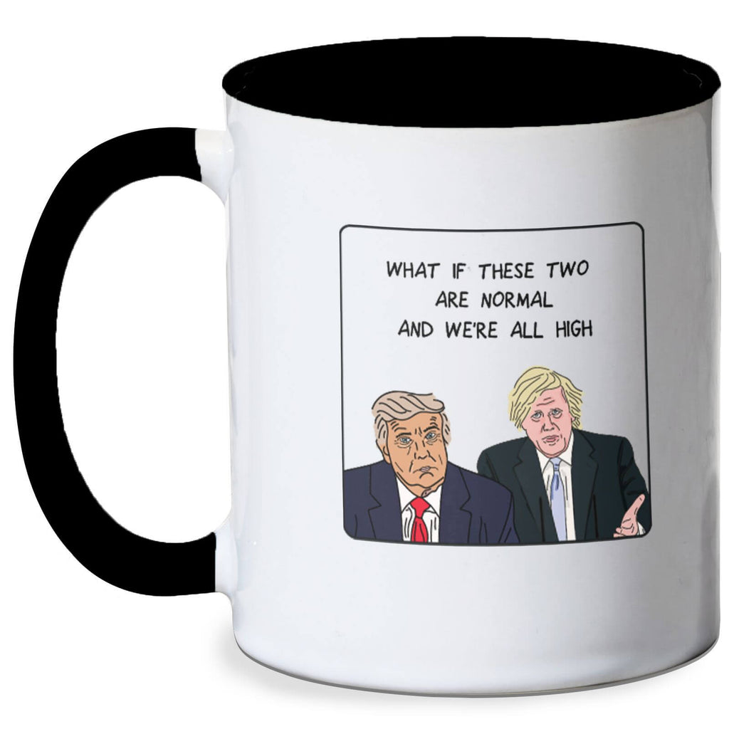 Trump And Borris Meme Mug