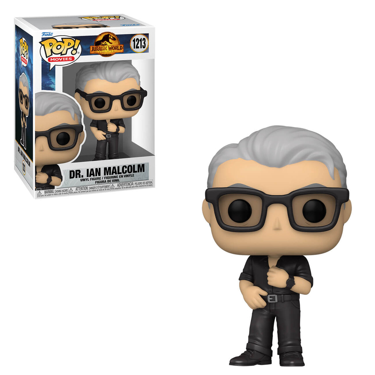 Jurassic World Dominion Dr Ian Malcom Funko Pop Vinyl