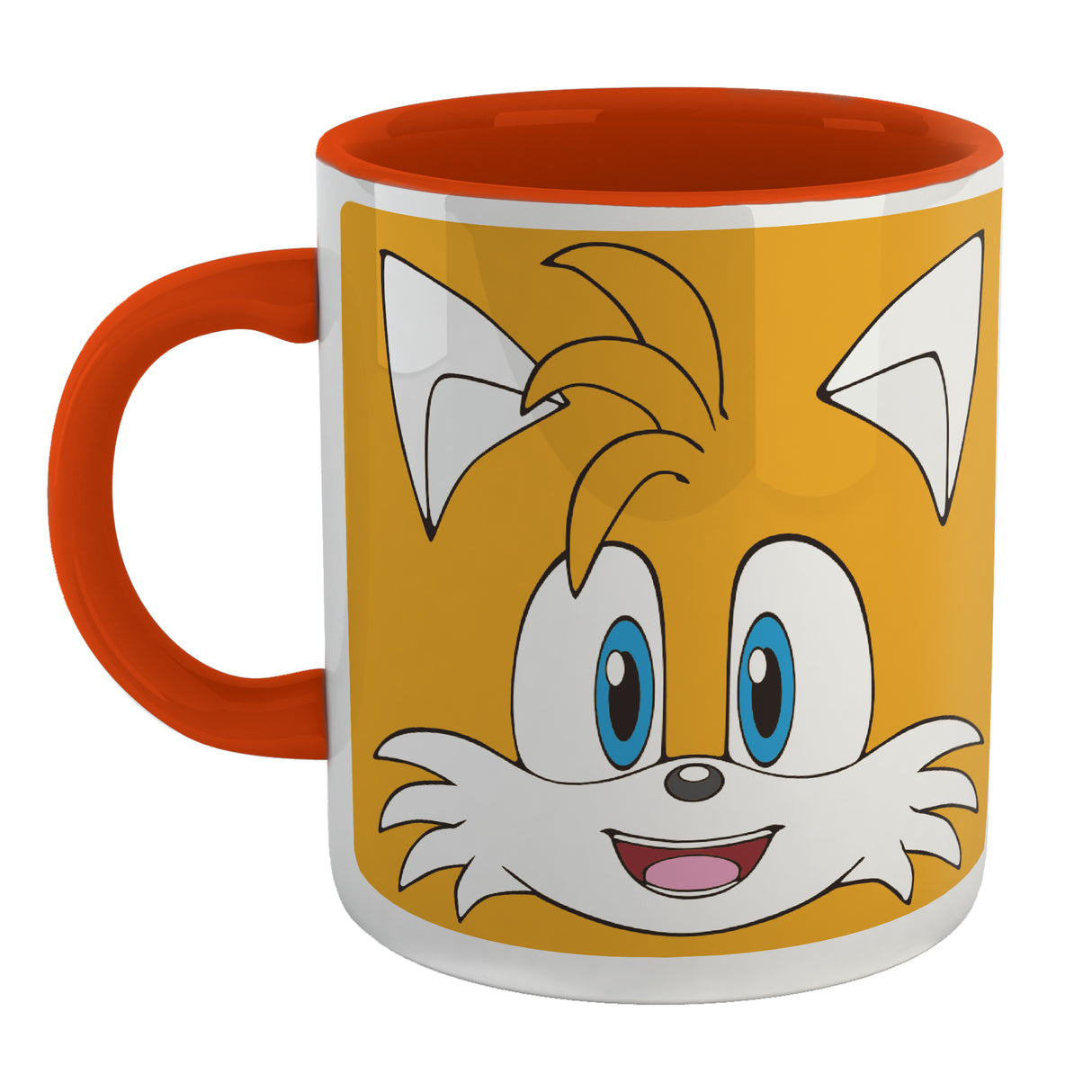 Sonic The Hedgehog Tails Face Mug