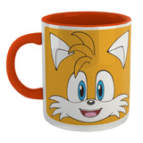 Sonic The Hedgehog Tails Face Mug