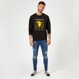 Pokemon Pikachu Christmas Christmas Jumper - Black