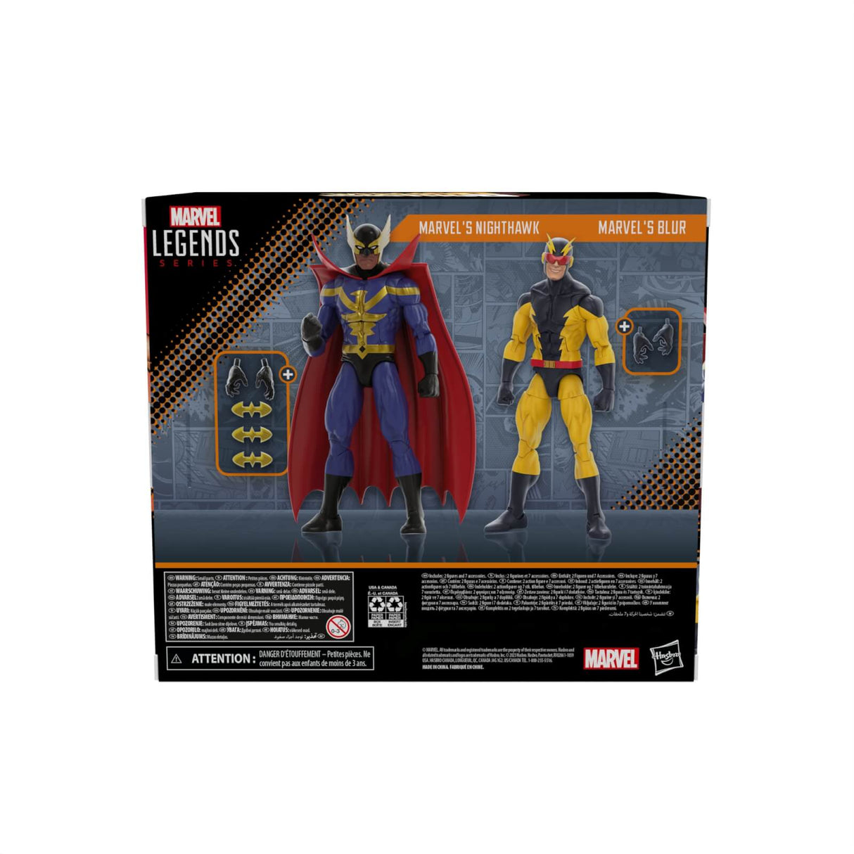 MVL LEGENDS BLUR NIGHTHAWK 2PK