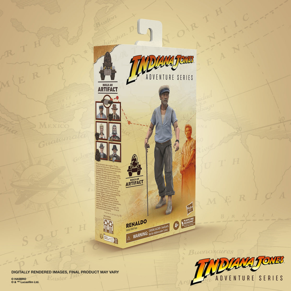 Indiana Jones Adventure Series Renaldo Action Figure (6 )