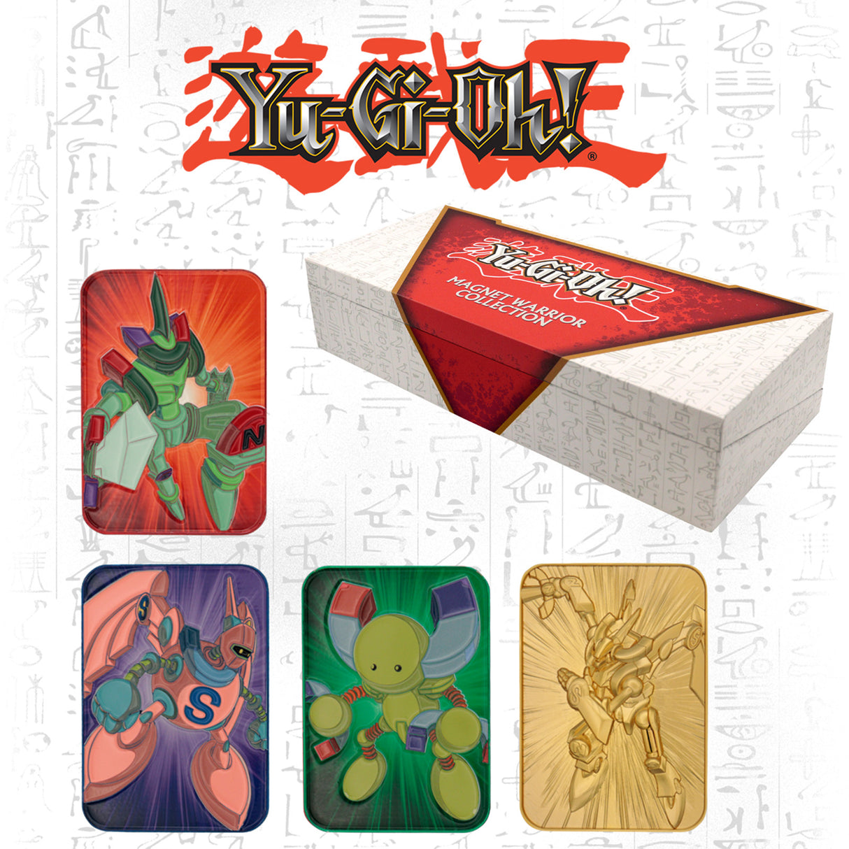 Yu-Gi-Oh Limited Edition Magnet Warrior Ingot Set By Fanattik