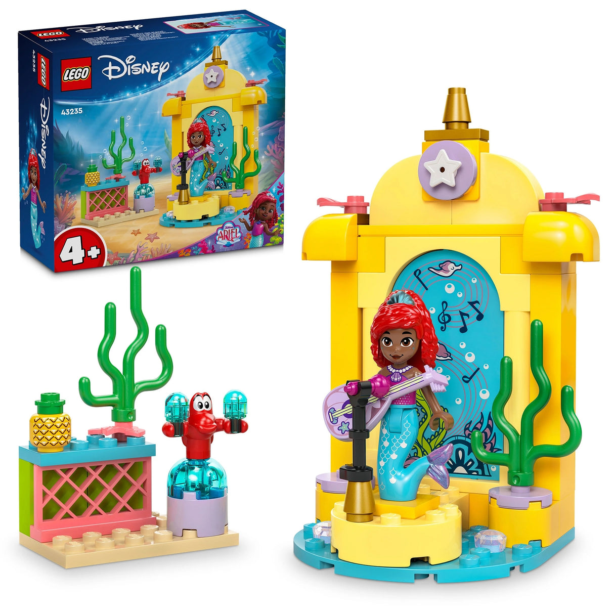 LEGO  Disney Princess Ariels Music Stage 4 Set 43235
