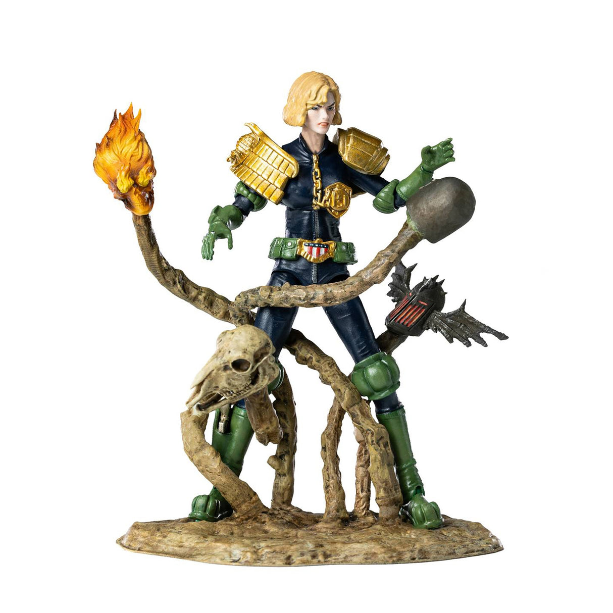 HIYA Judge Dredd 118 Judge Anderson VS The Dark JudgesAction Figure