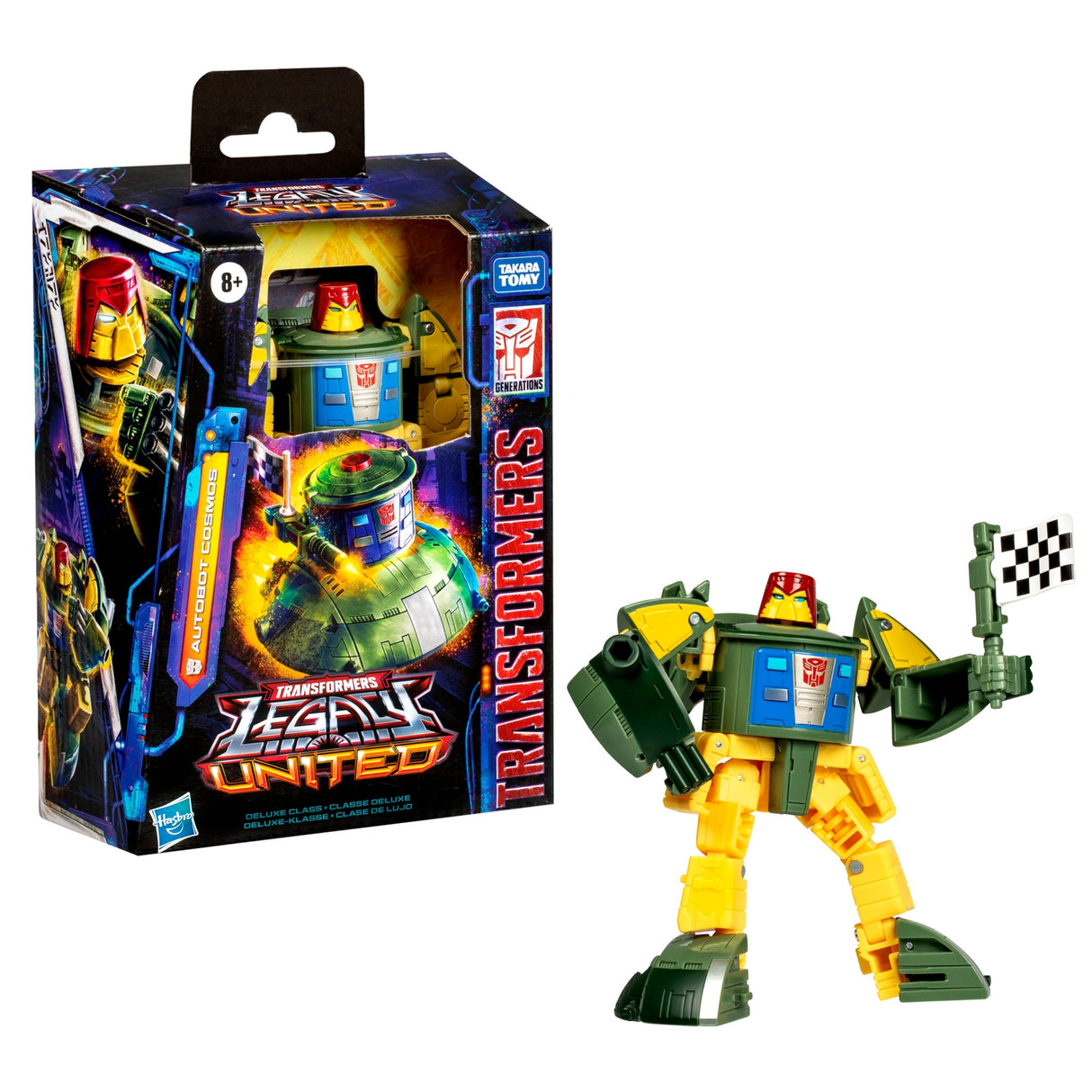 Transformers Generations Legacy United Deluxe Class Action Figure Autobot Cosmos 14 cm