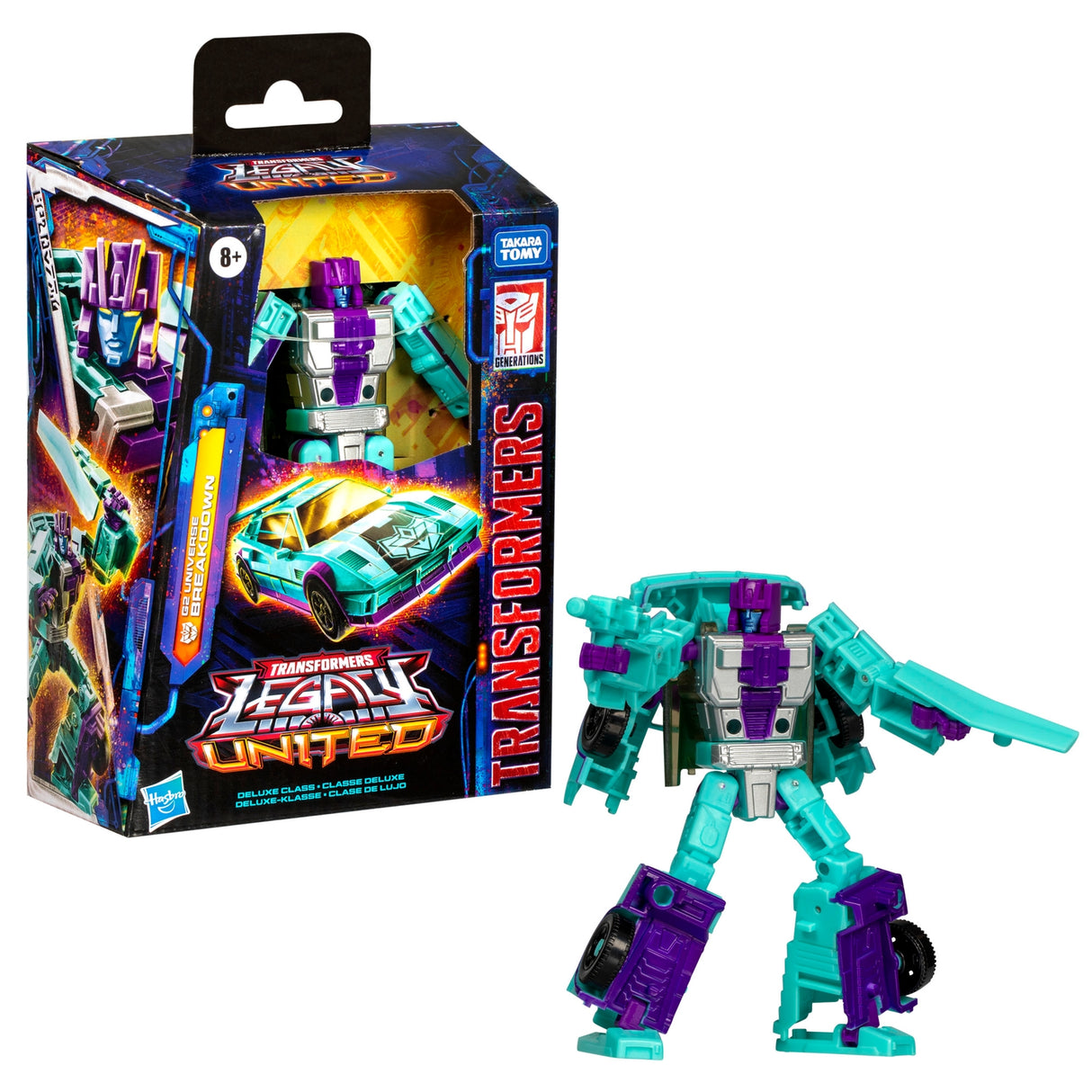 Transformers Generations Legacy United Deluxe Class Action Figure G2 Universe Breakdown 14 cm