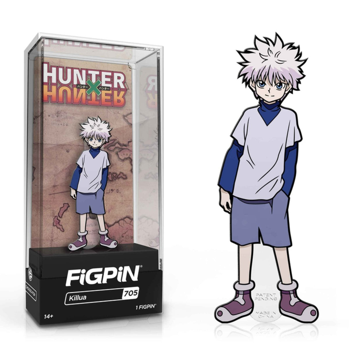 FiGPiN Hunter X Hunter Killua 3  Enamel Pin #705