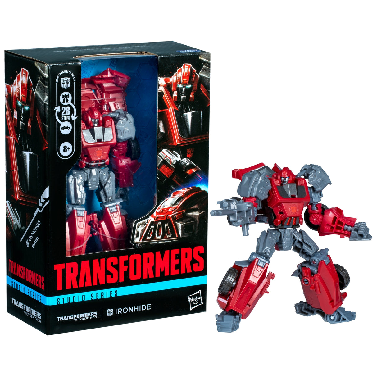 Transformers Studio Series Voyager Class Transformers: War for Cybertron Gamer Edition Ironhide Acti