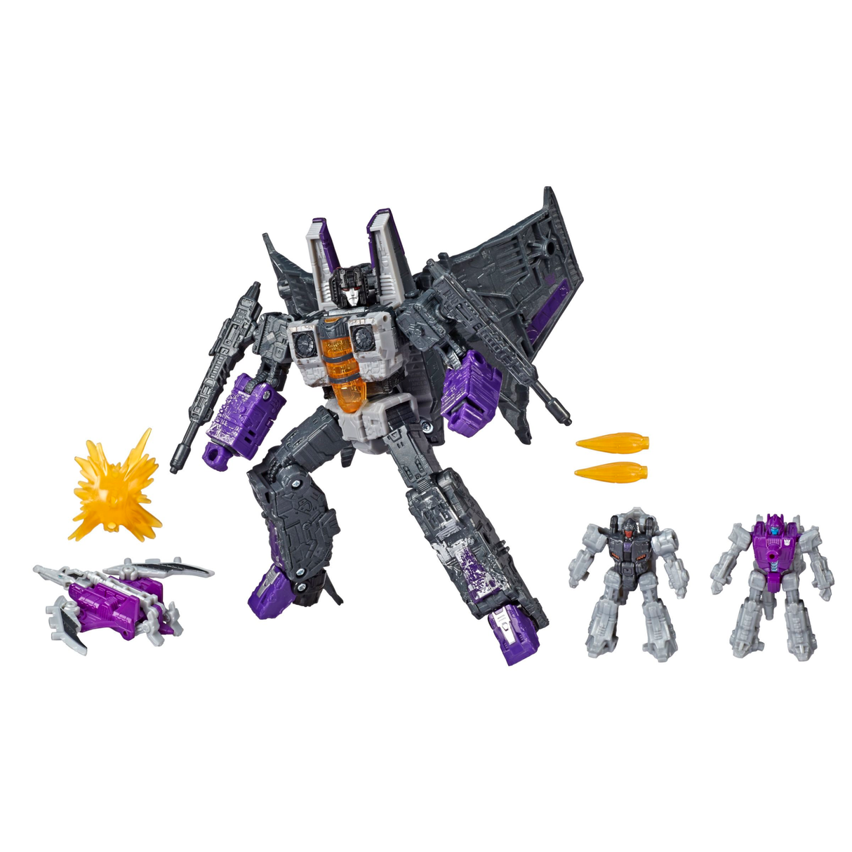 Hasbro Transformers War for Cybertron Voyager Decepticon Phantomstrike Squadron 4-Pack - Final Strik