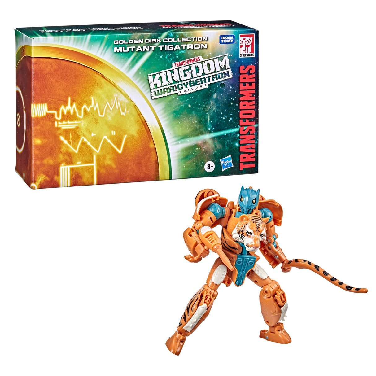 Transformers Generations War for Cybertron Golden Disk Collection Chapter 3 Mutant Tigatron Figure 55