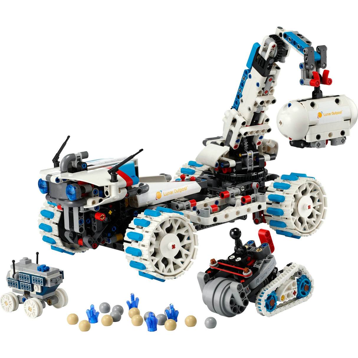 LEGO Technic Lunar Outpost Moon Rover Space Vehicle Set STEM Toy 42211