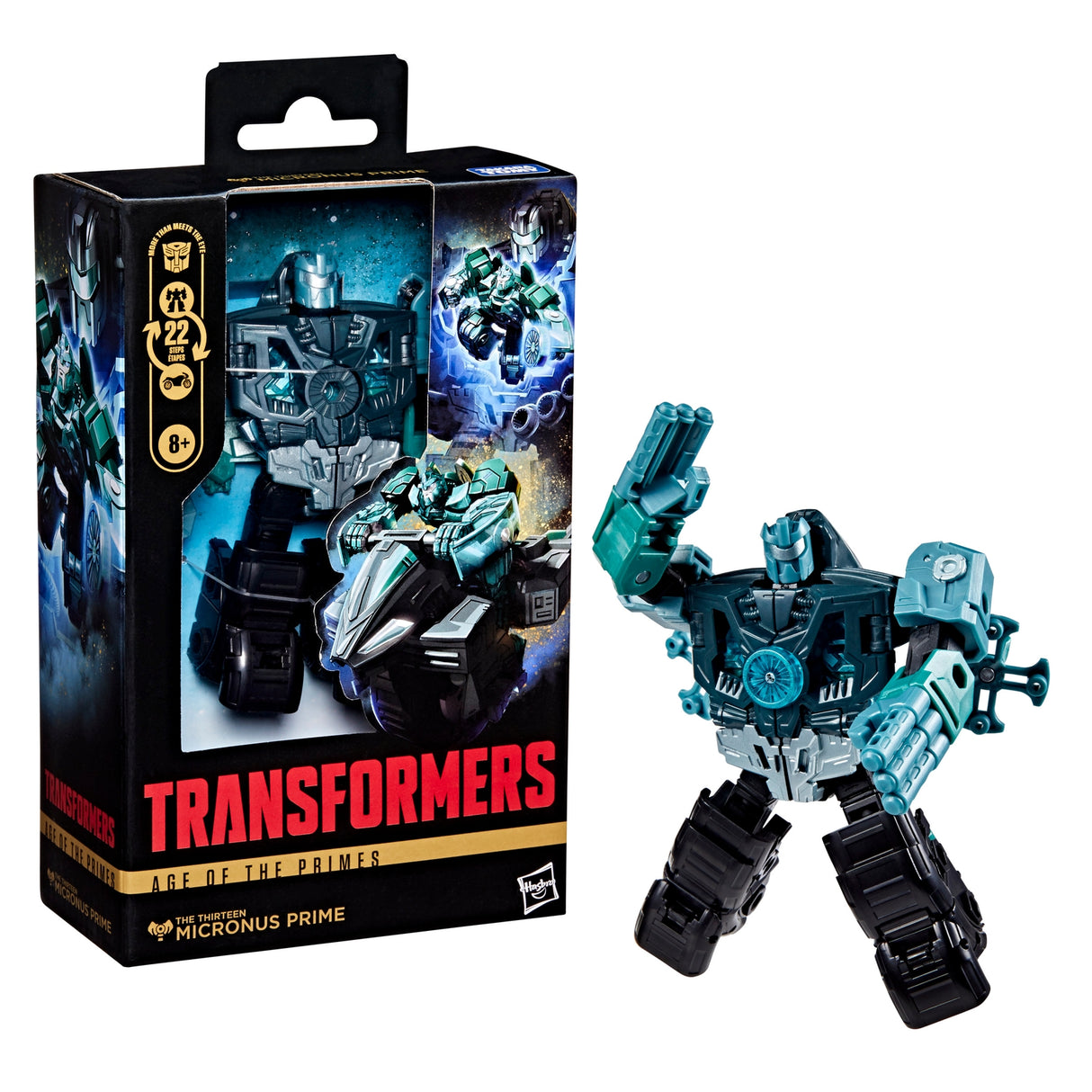 Transformers Age of the Primes Deluxe Class Action Figure The Thirteen: Micronus Prime 14 cm