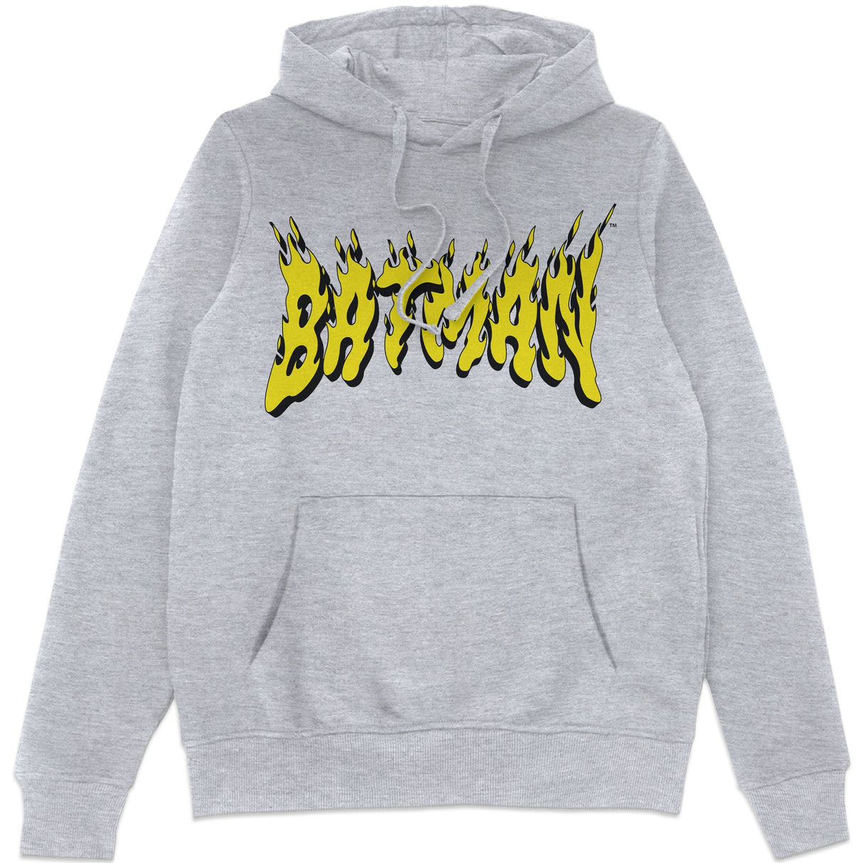 DC Comics Batman Text Fire Hoodie