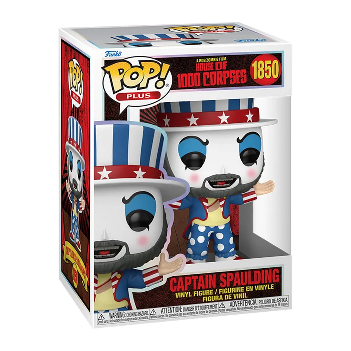 House of 1000 Corpses POP! Plus Vinyl Figure Capt. Spaulding 9 cm