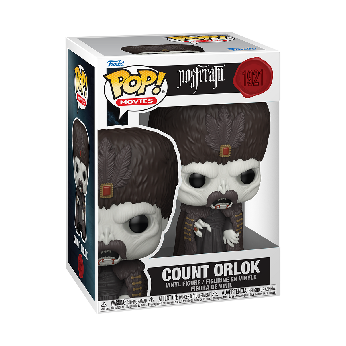 Nosferatu POP! Movies Vinyl Figures Count Orlok 9 cm