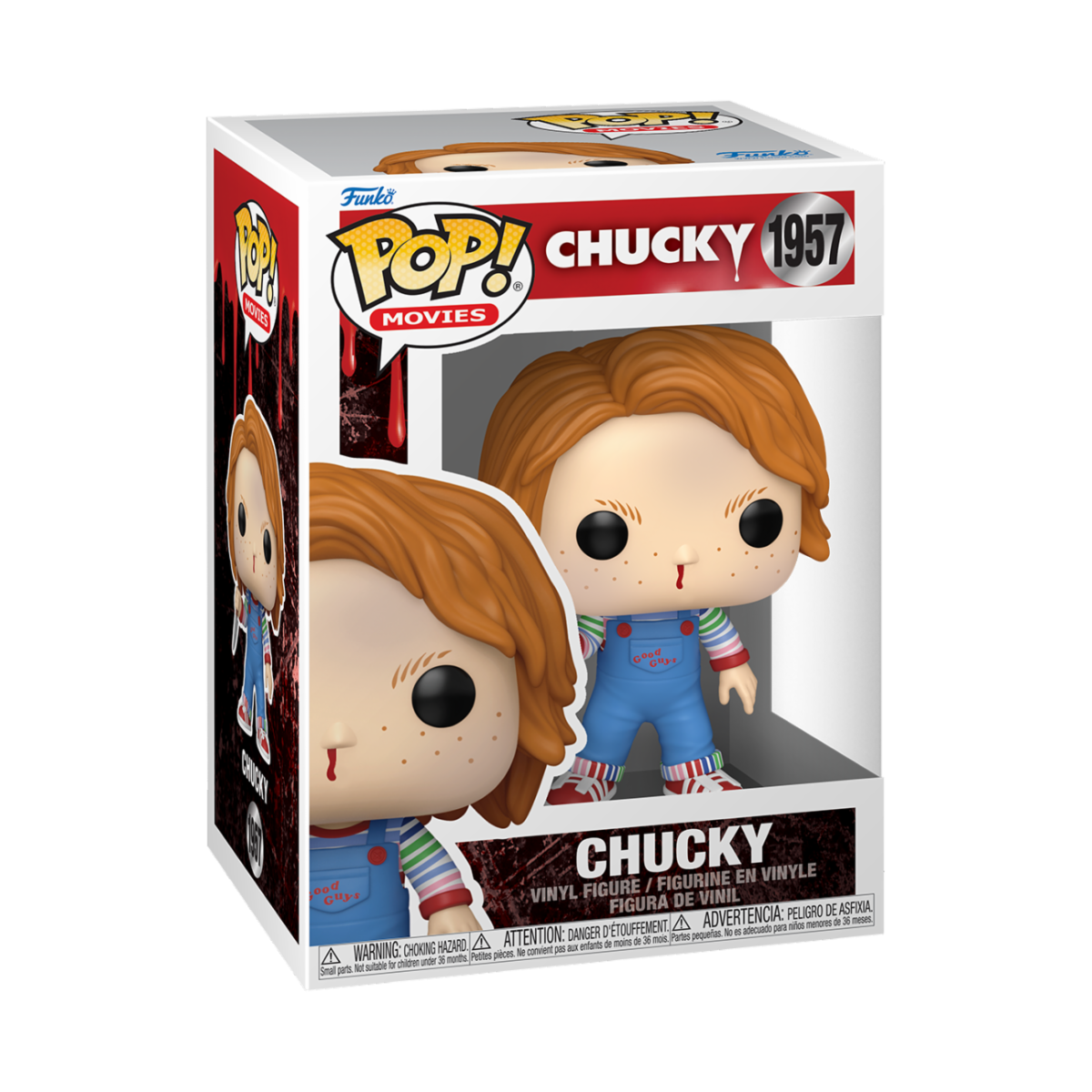 Chucky POP! Movies Vinyl Figure Chucky (Bloody Nose) 9 cm