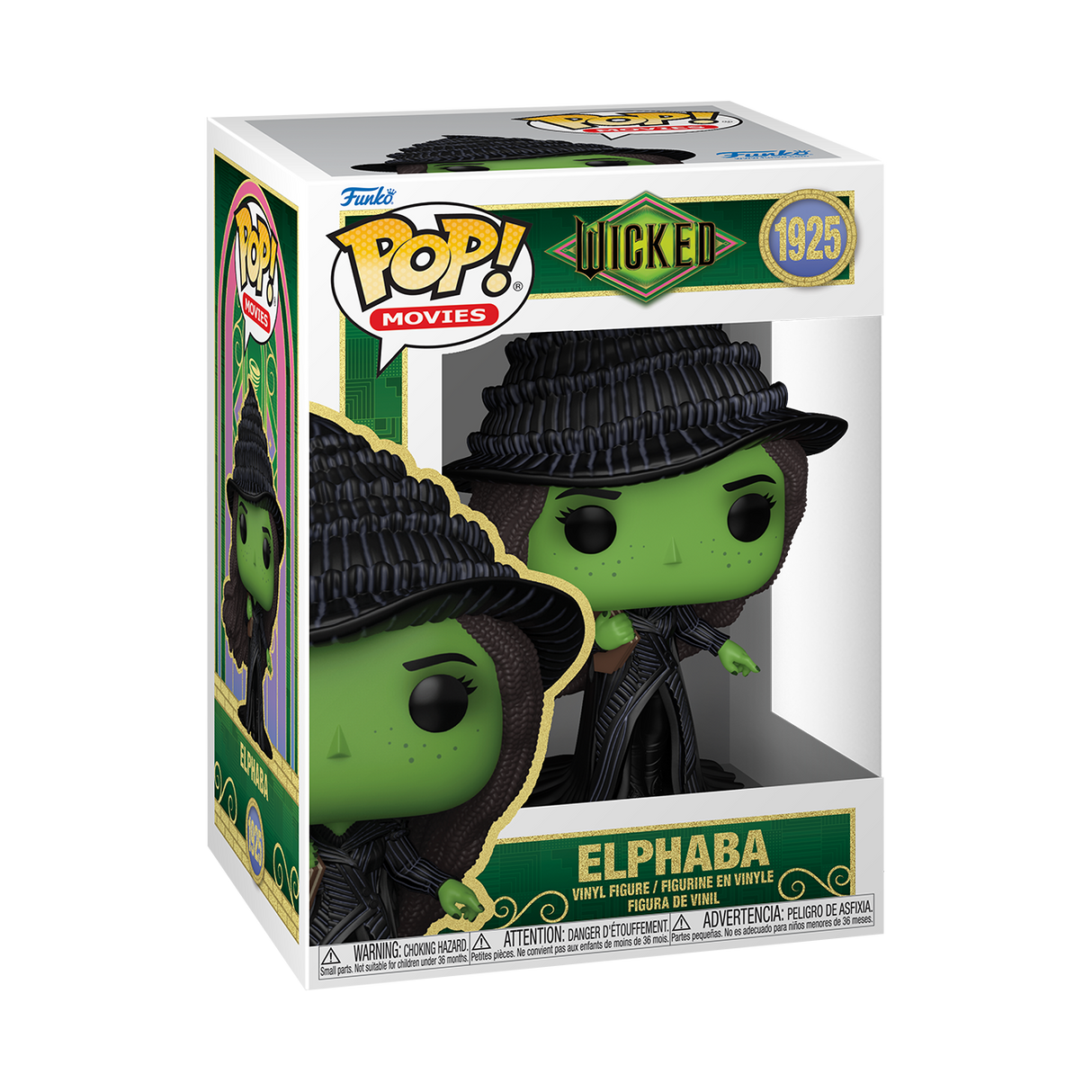 Wicked POP! Vinyl Figure Elphaba with Grimmerie 9 cm
