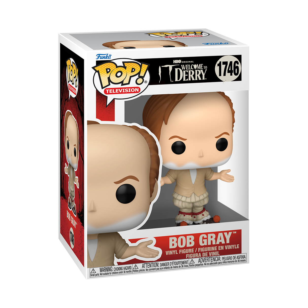 It-Welcome to Derry POP! Plus Vinyl Figure Bob Gray 9 cm