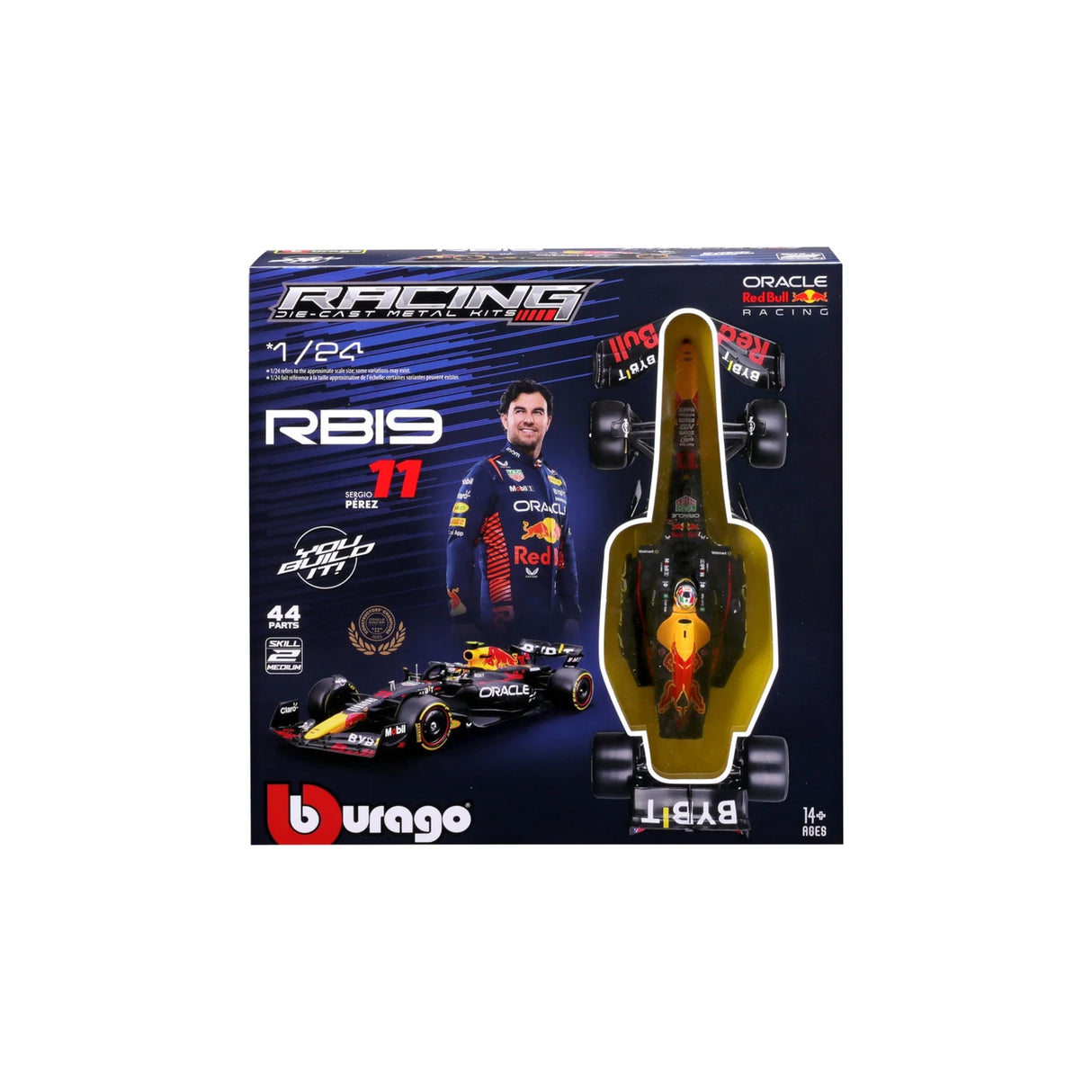 124 F1 RED BULL RACING RB19 2023 MODEL KIT PEREZ