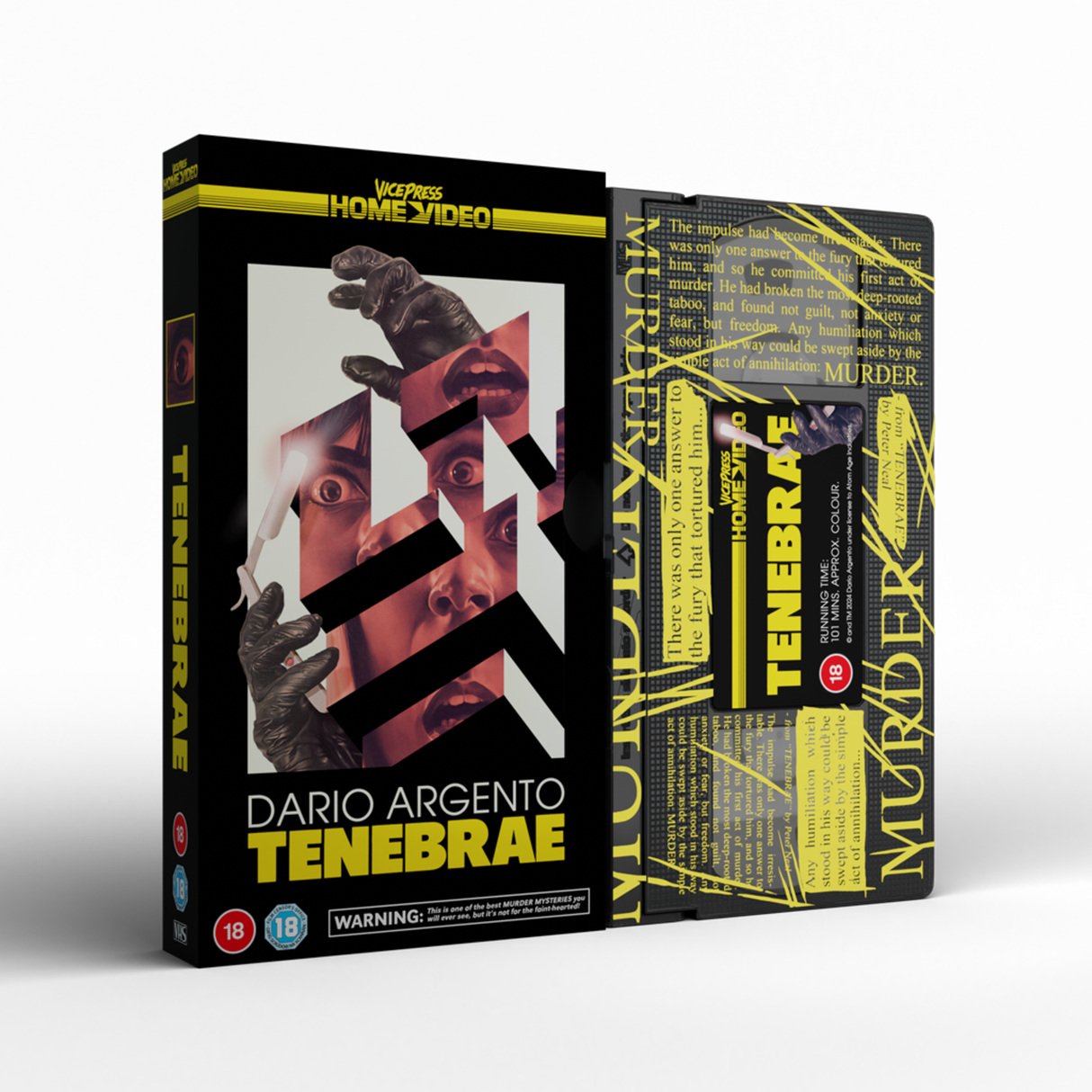Tenebrae - Slipcase Edition VHS (EU)