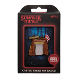 Stranger Things Pin Badge Castle Byers Limited Edition