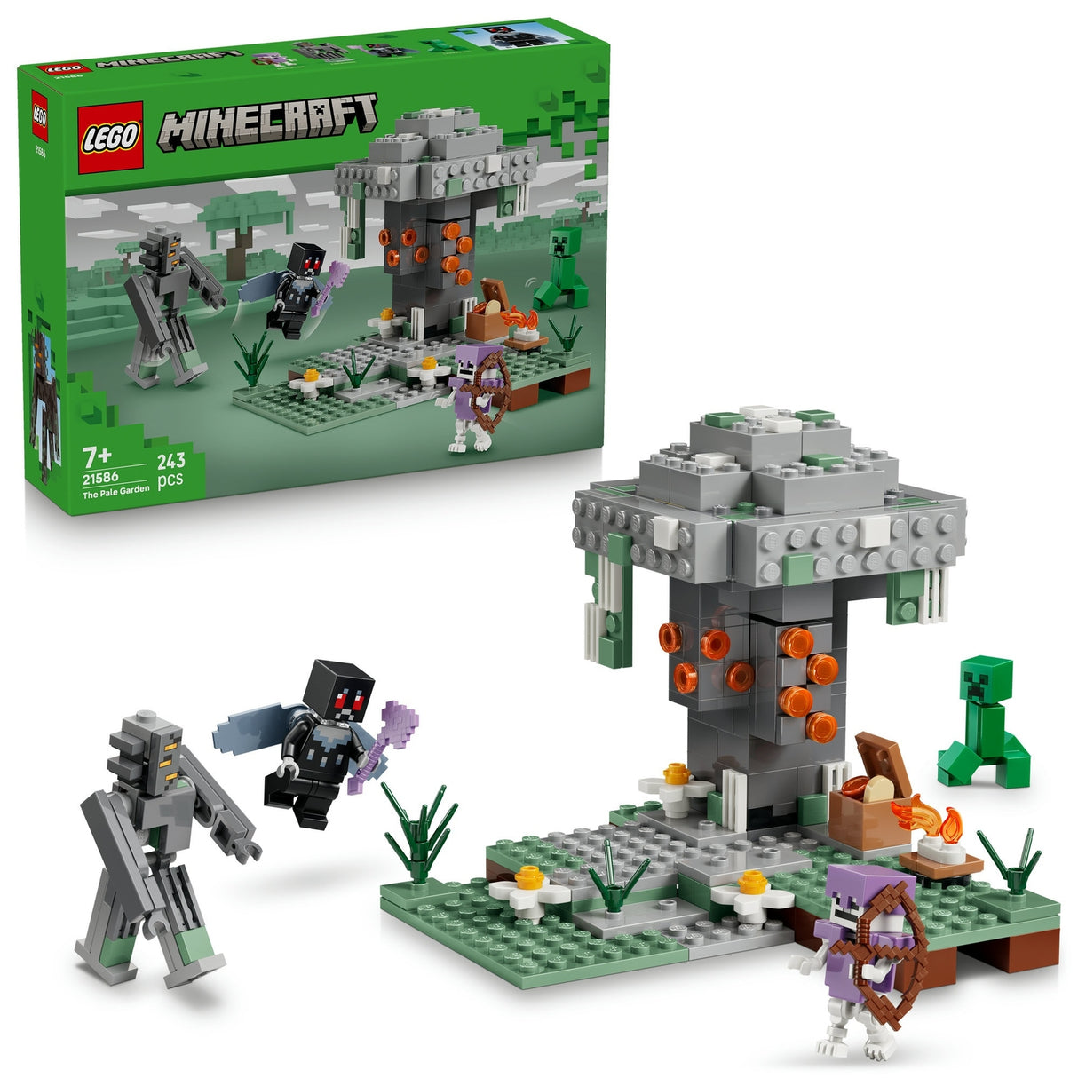 LEGO Minecraft The Pale Garden Building Toy for kids 21586