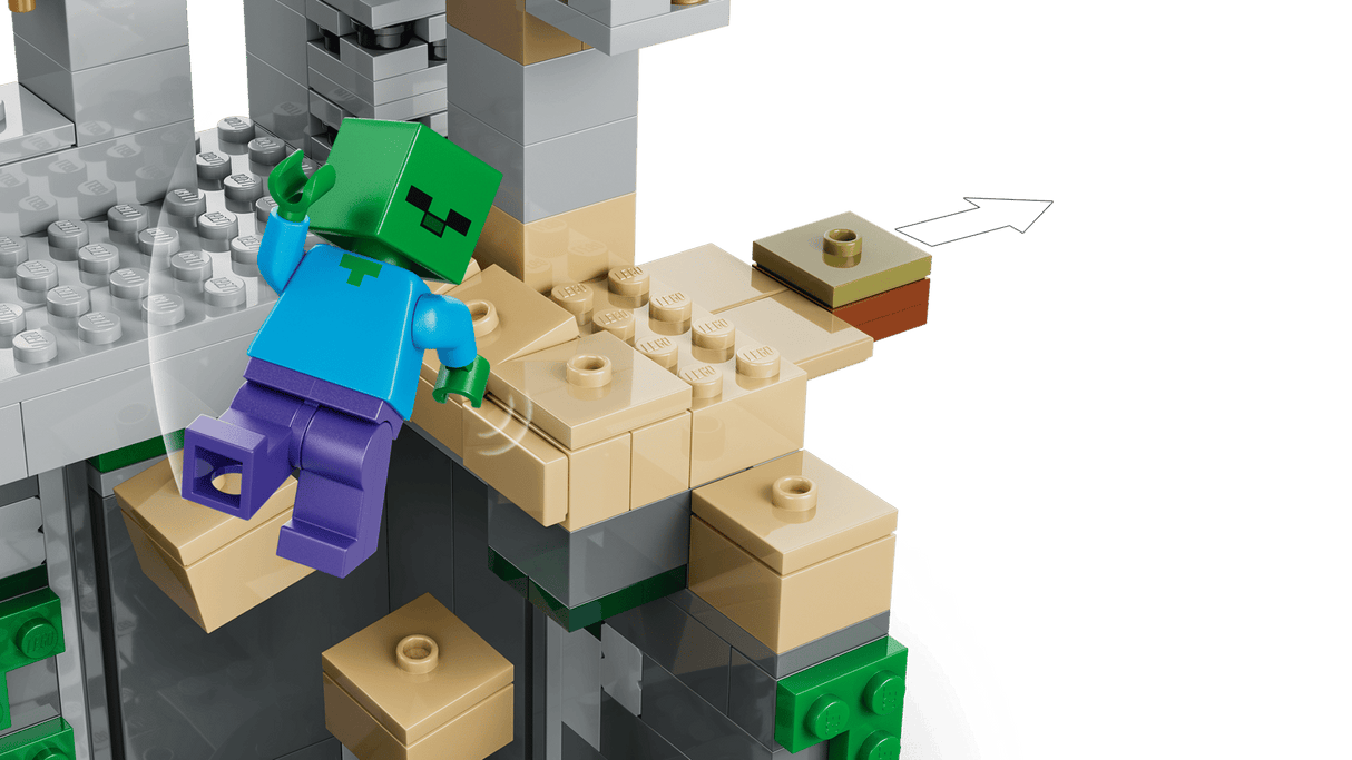 LEGO Minecraft Zombie Dungeon Building Toy for Kids 21587