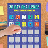 30 Day Challenge Posters - Exercise